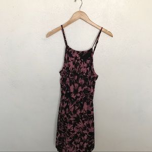RVCA Pink and Black Dress Size XL NWT